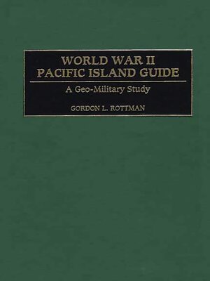 cover image of World War II Pacific Island Guide